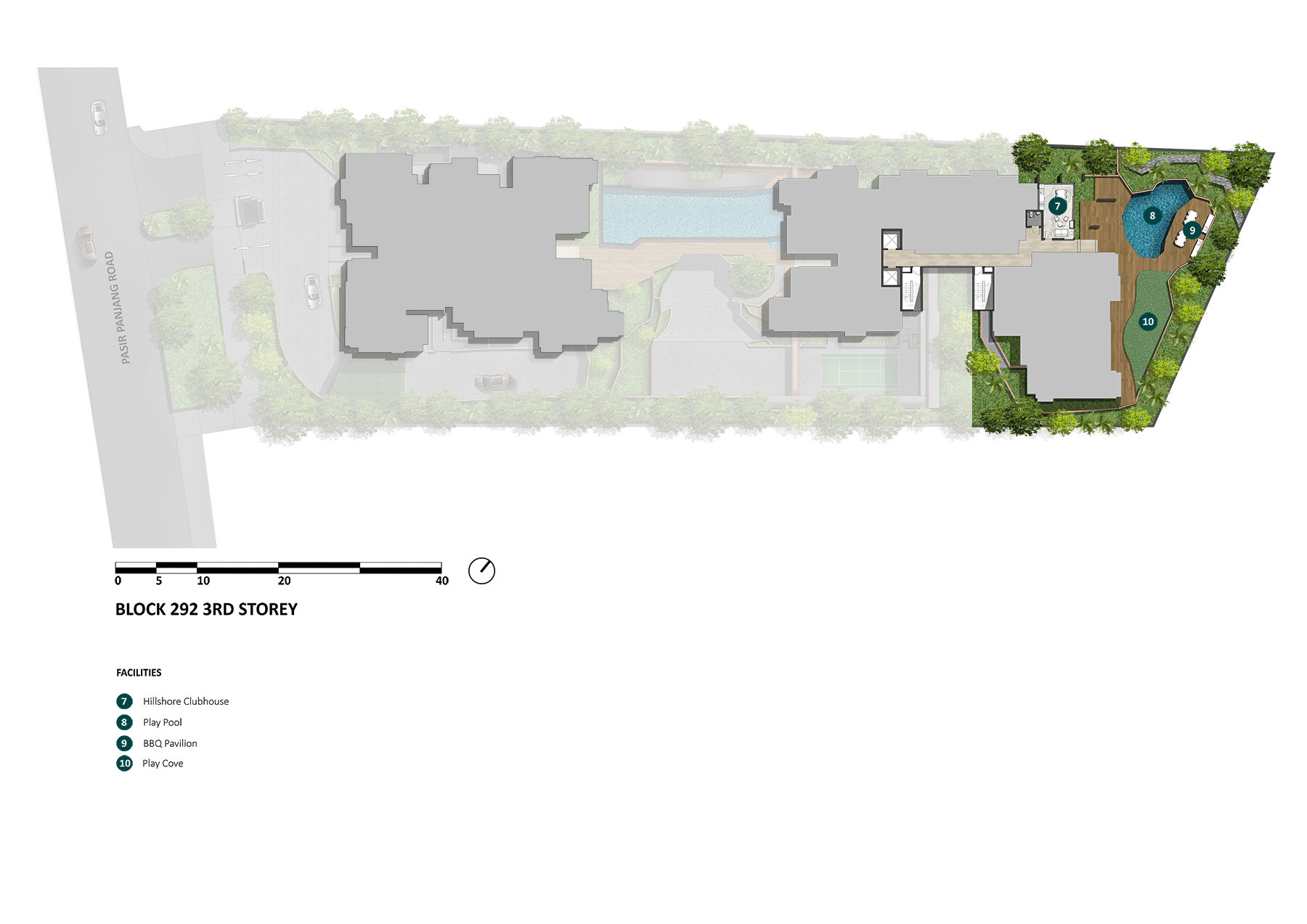 The Hillshore site plan level 3