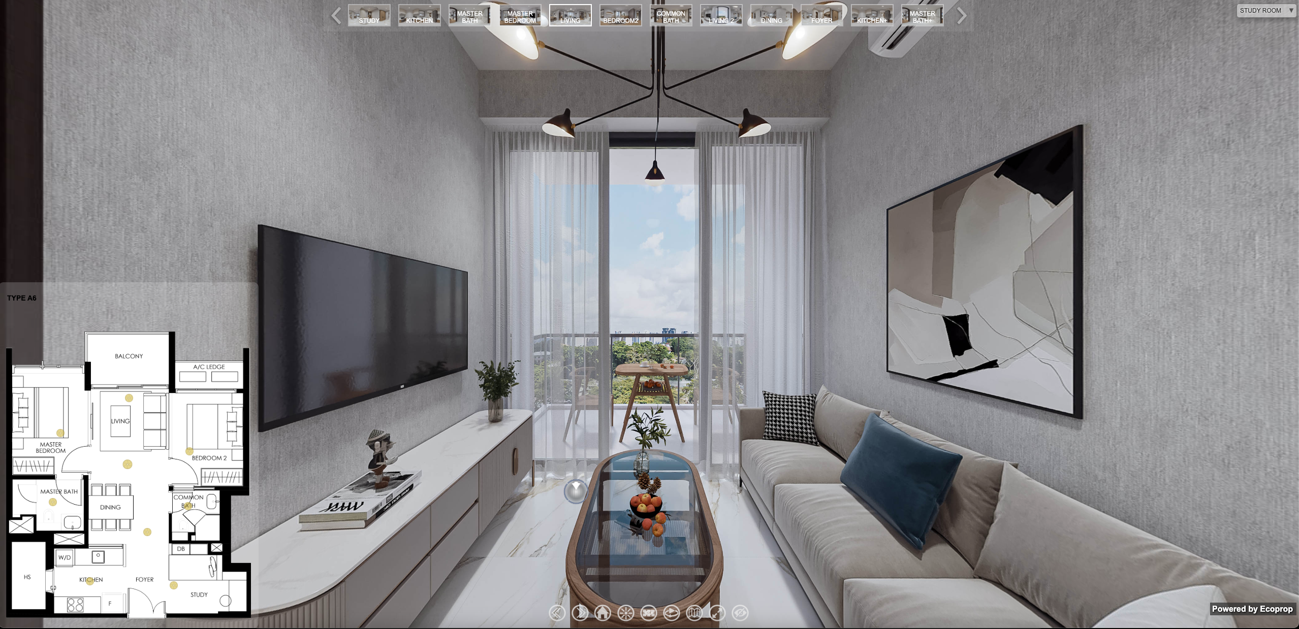 The Hillshore 2 Bedroom Premium Type A6